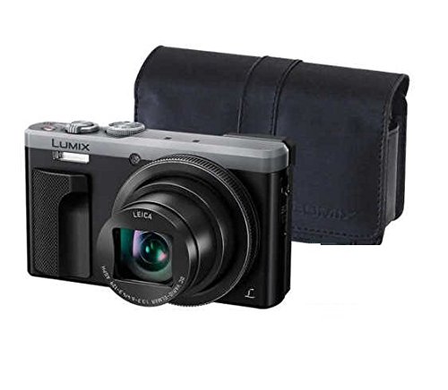 PANASONIC LUMIX 4K ZS60 Point and Shoot Camera, 30X Leica DC Vario-Elmar Lens F3.3-6.4, 18 Mp, DMC-ZS60S with CASE (Renewed)