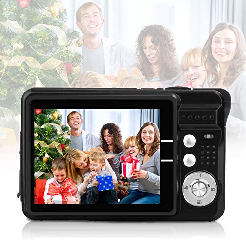 HD Mini Digital Cameras,Point and Shoot Digital Cameras for Kids Teenagers-Travel,Camping,Gifts